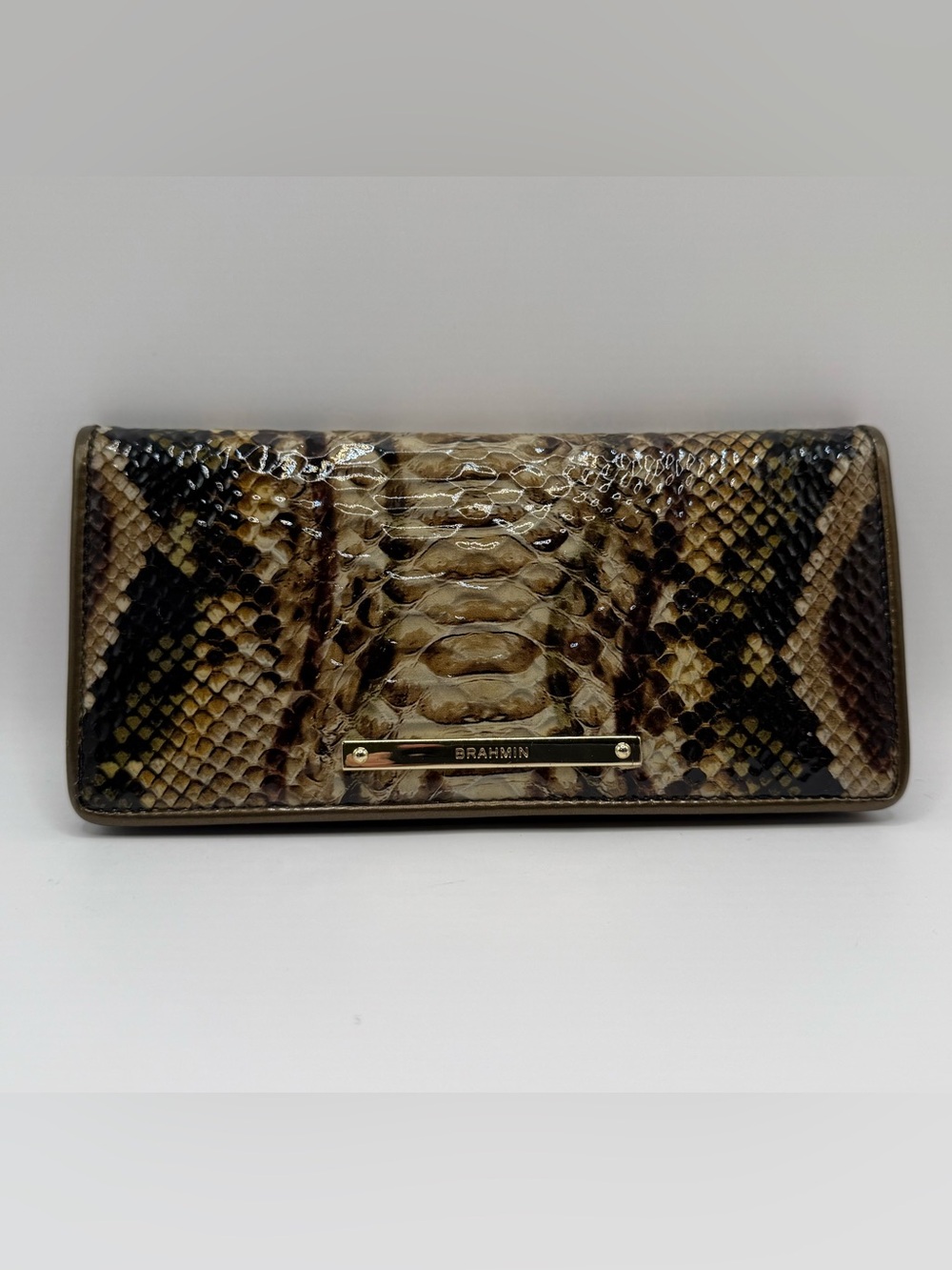 Brahmin Ady wallet in Travertine Ballington